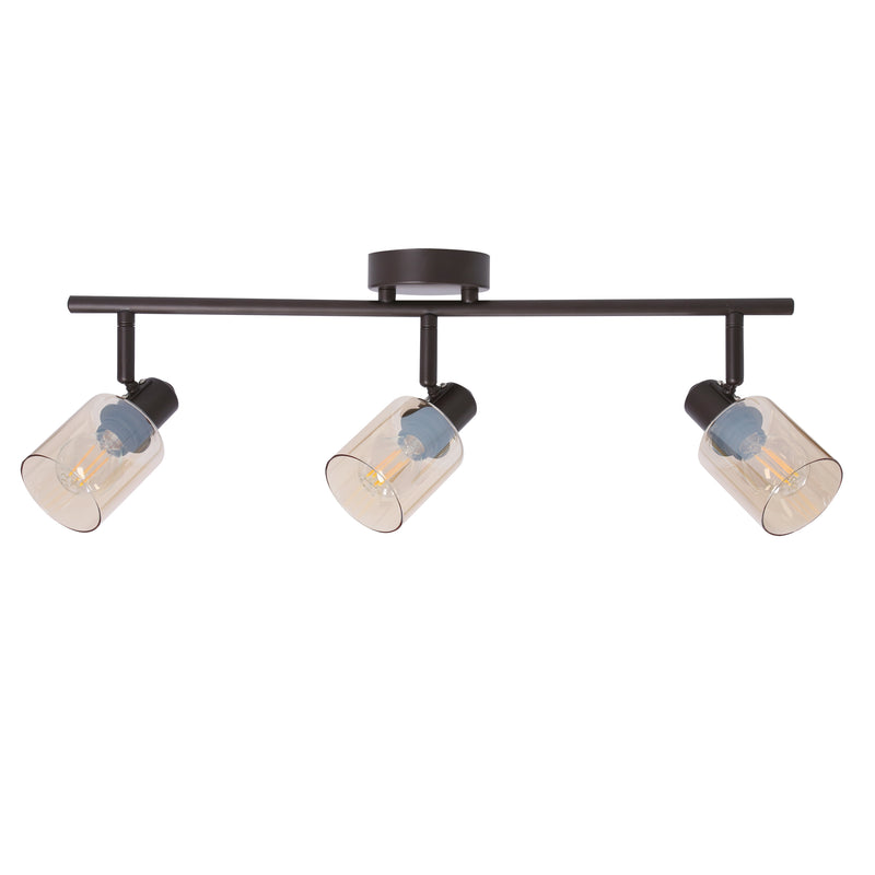 Candellux Agra 3L monorail lighting E14 H 19cm