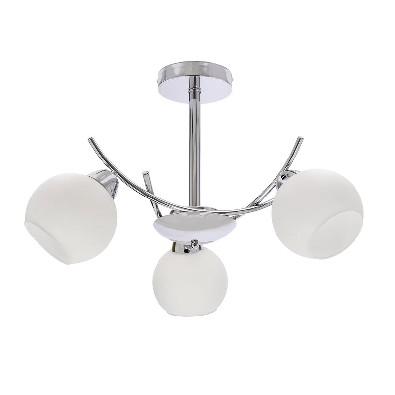 Candellux Amos 3L chandeliers E27 H 36cm