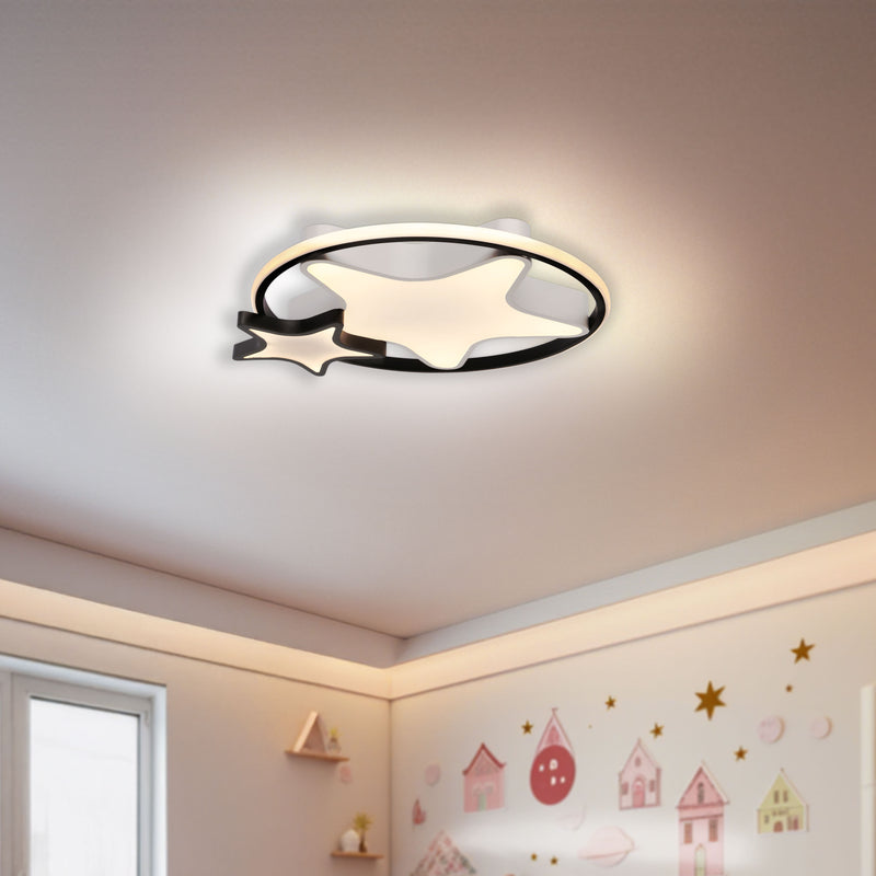 Candellux Astre 3L flush mount ceiling lamp W 56cm