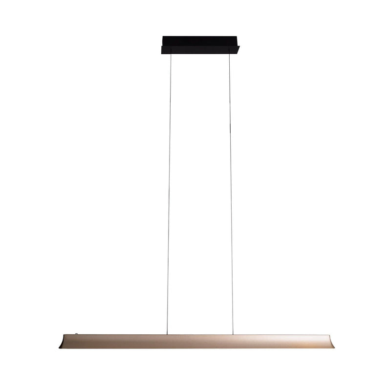 Maxlight Simple 1L linear suspension lamp LED, L 124cm