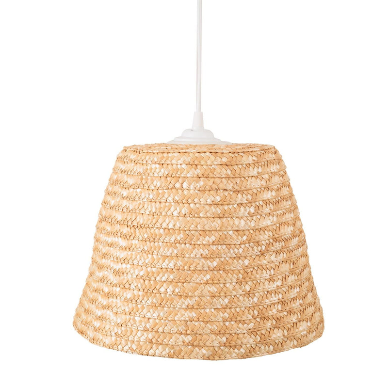 Maxlight Pot 1L pendant lamp natural rattan D 30cm