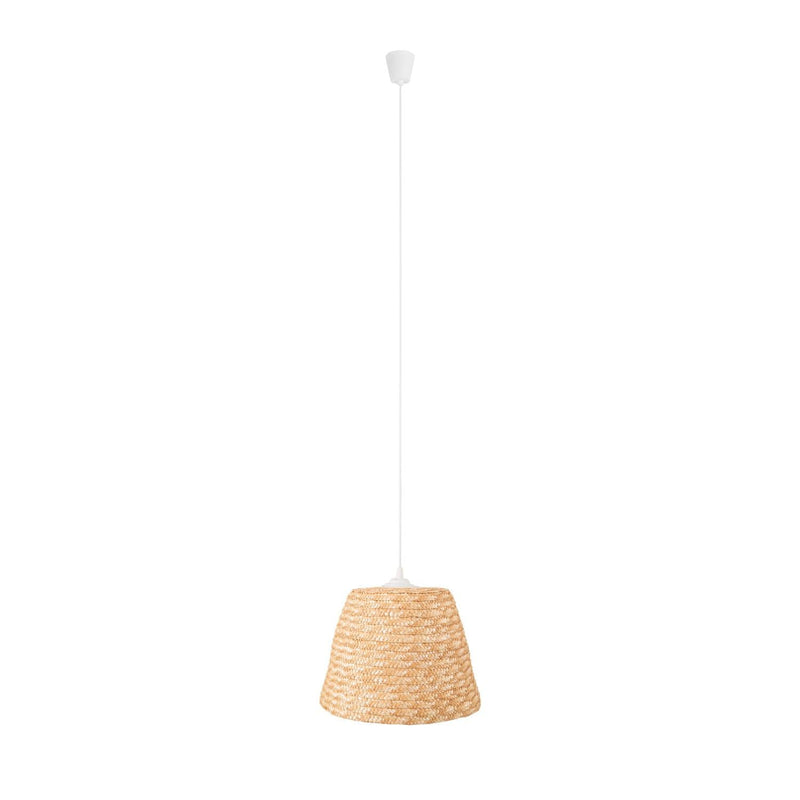 Maxlight Pot 1L pendant lamp natural rattan D 30cm