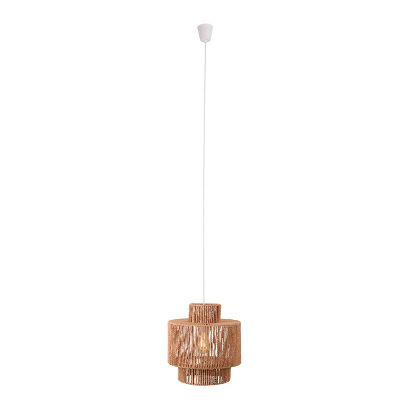 Maxlight Labriz 1L pendant lamp rattan natural