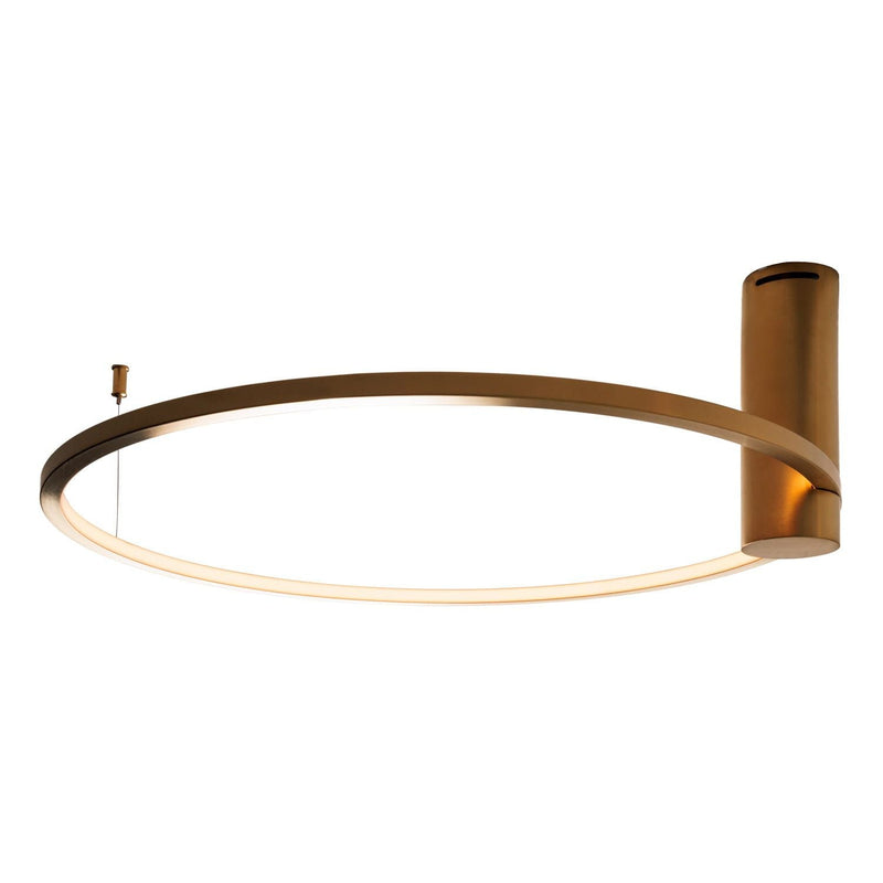 Maxlight Queen 1L pendant lamp LED, gold, D 60 cm