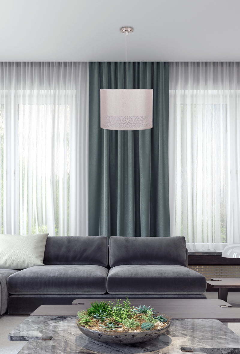 Candellux Arabesca 1L pendant lamp E27 D 33cm