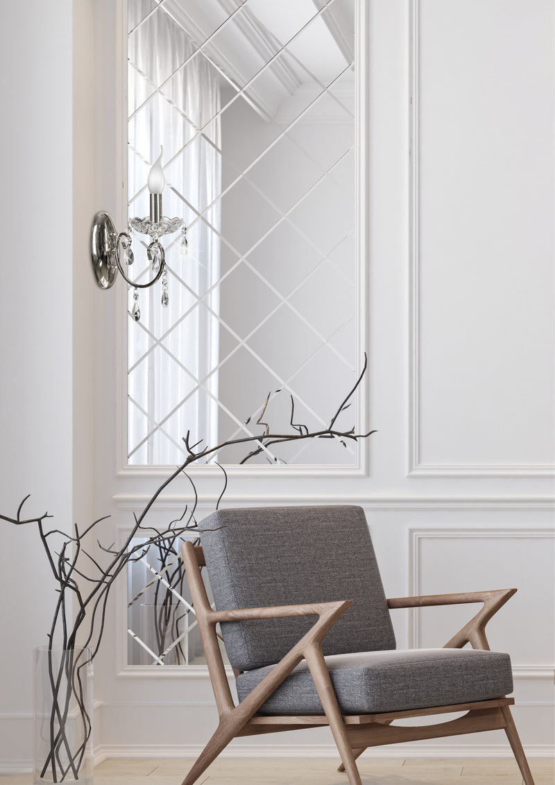 Candellux Aurora 1L wall sconce lamp E14 H 25cm