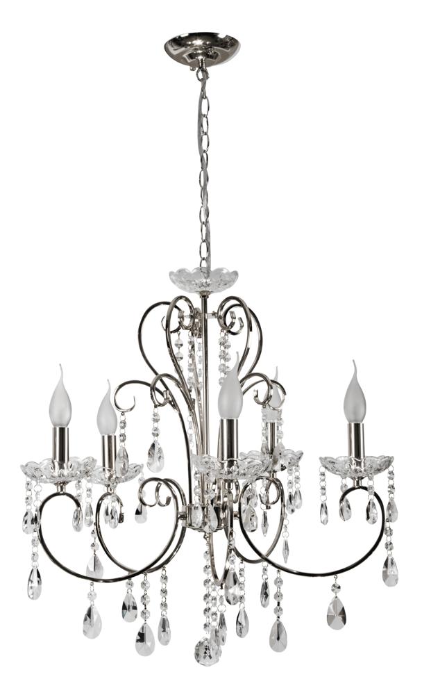 Candellux Aurora 5L pendant lamp E14 H 100cm