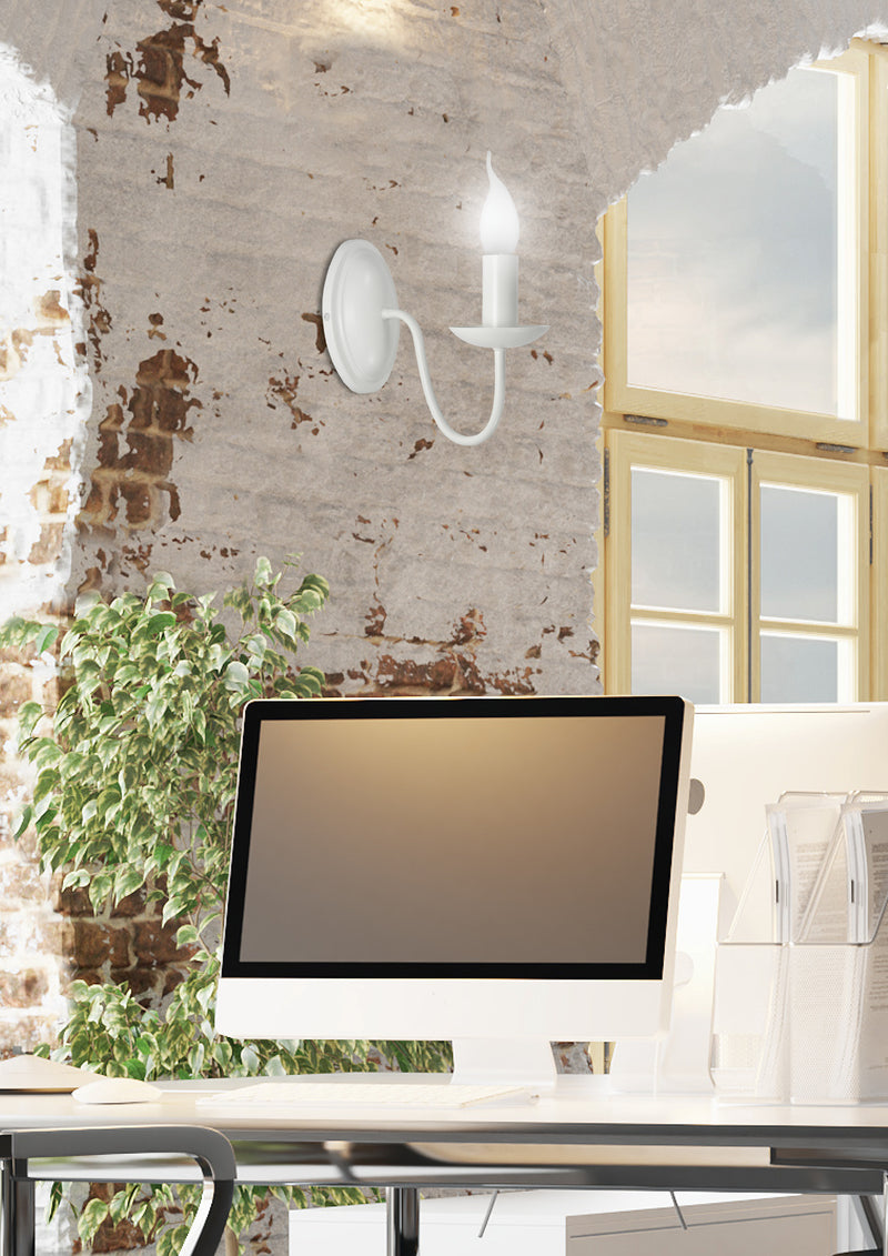 Candellux Bellagio 1L wall sconce lamp E14 H 20cm