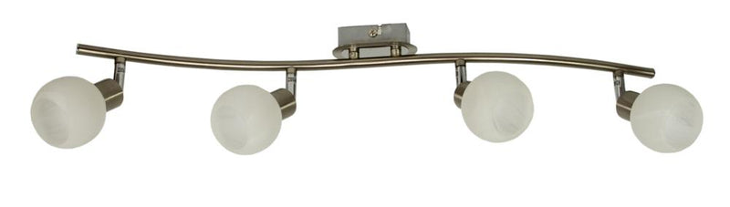 Candellux Alebaster 4L monorail lighting G9 H 16cm