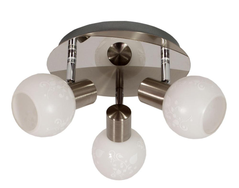 Candellux Avila 3L ceiling lamp E14 H 16cm