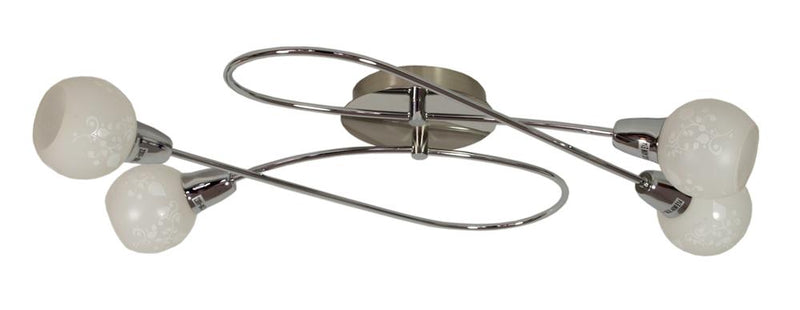Candellux Avila 4L ceiling lamp E14 H 14cm