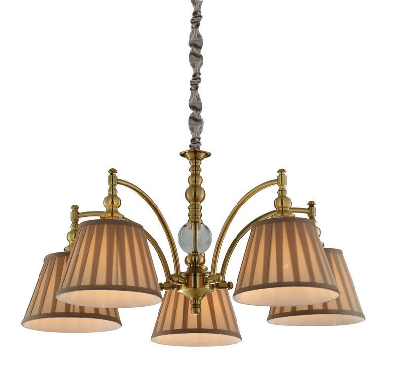 Candellux Austin 5L chandelier E14 H 135cm