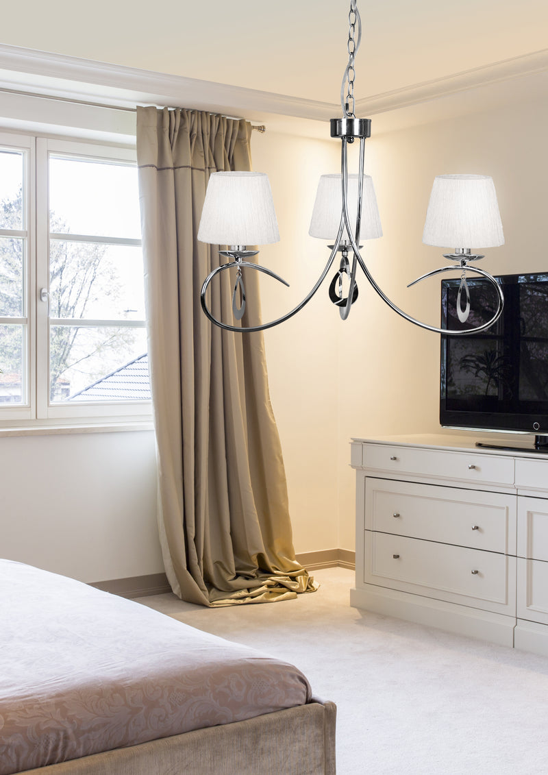 Candellux Arnika 3L chandelier E14 D 66cm