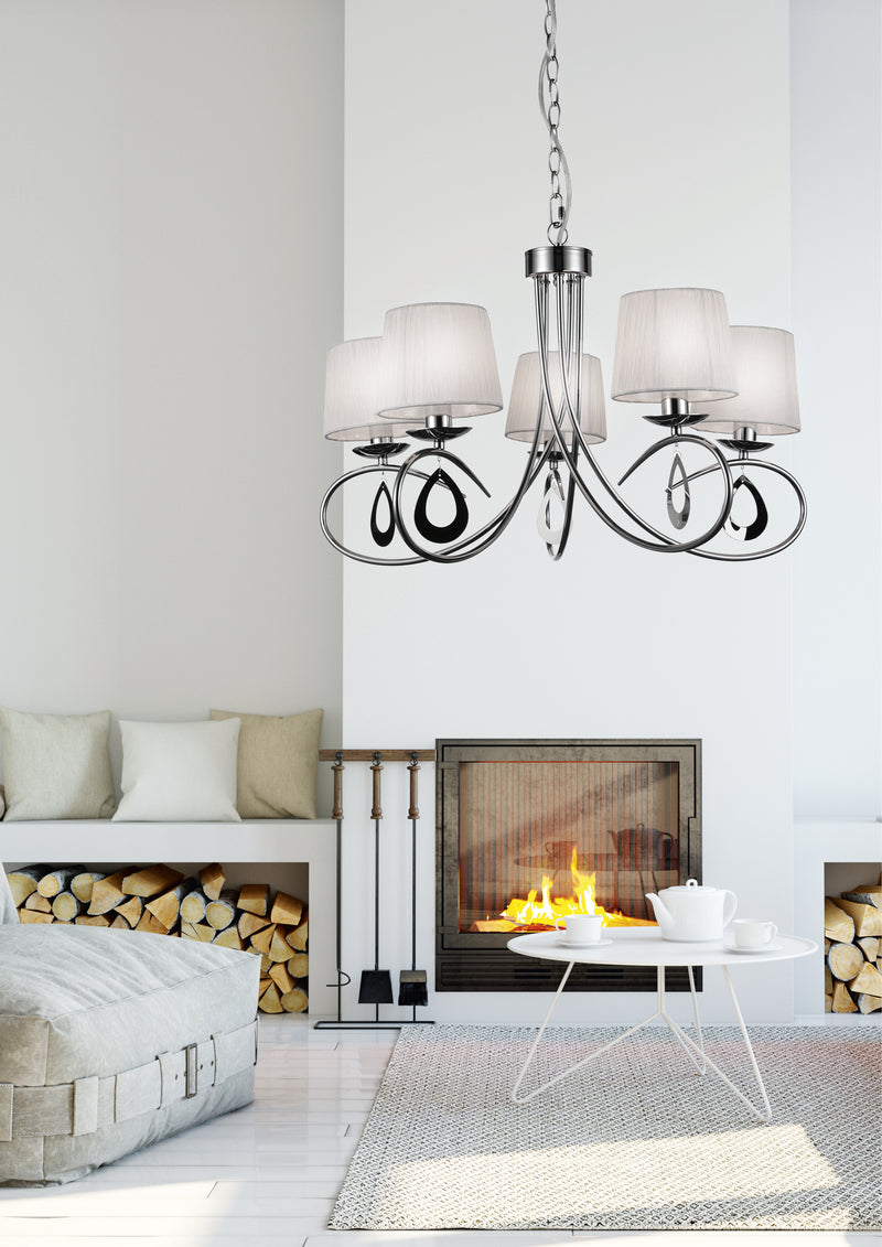 Candellux Arnika 5L chandelier E14 D 72cm