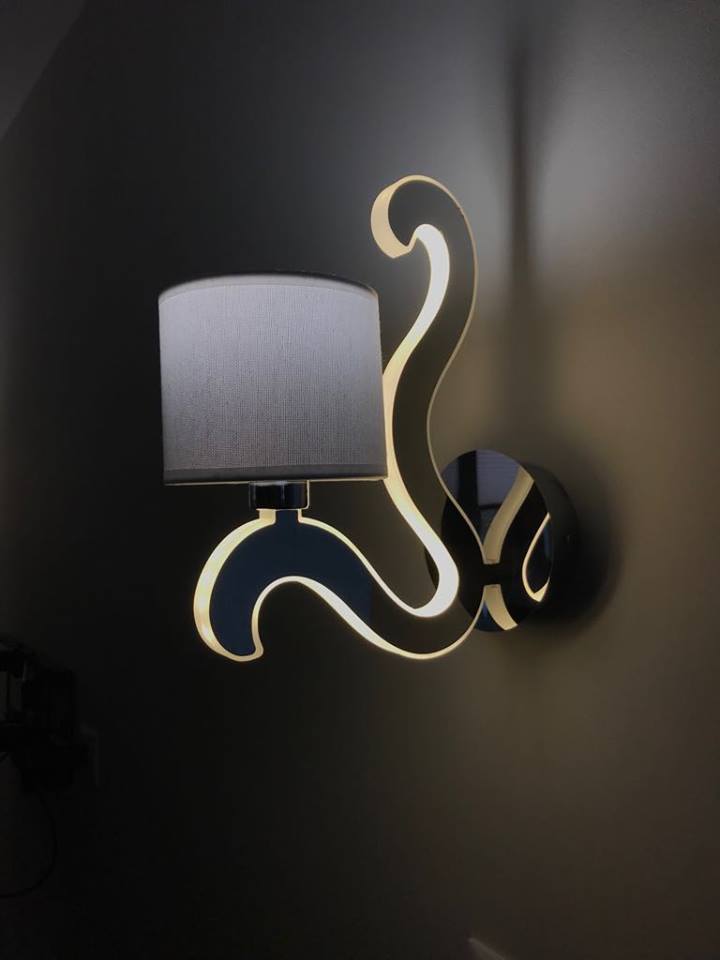 Candellux Ambrosia 1L wall sconce lamp E14 H 30cm