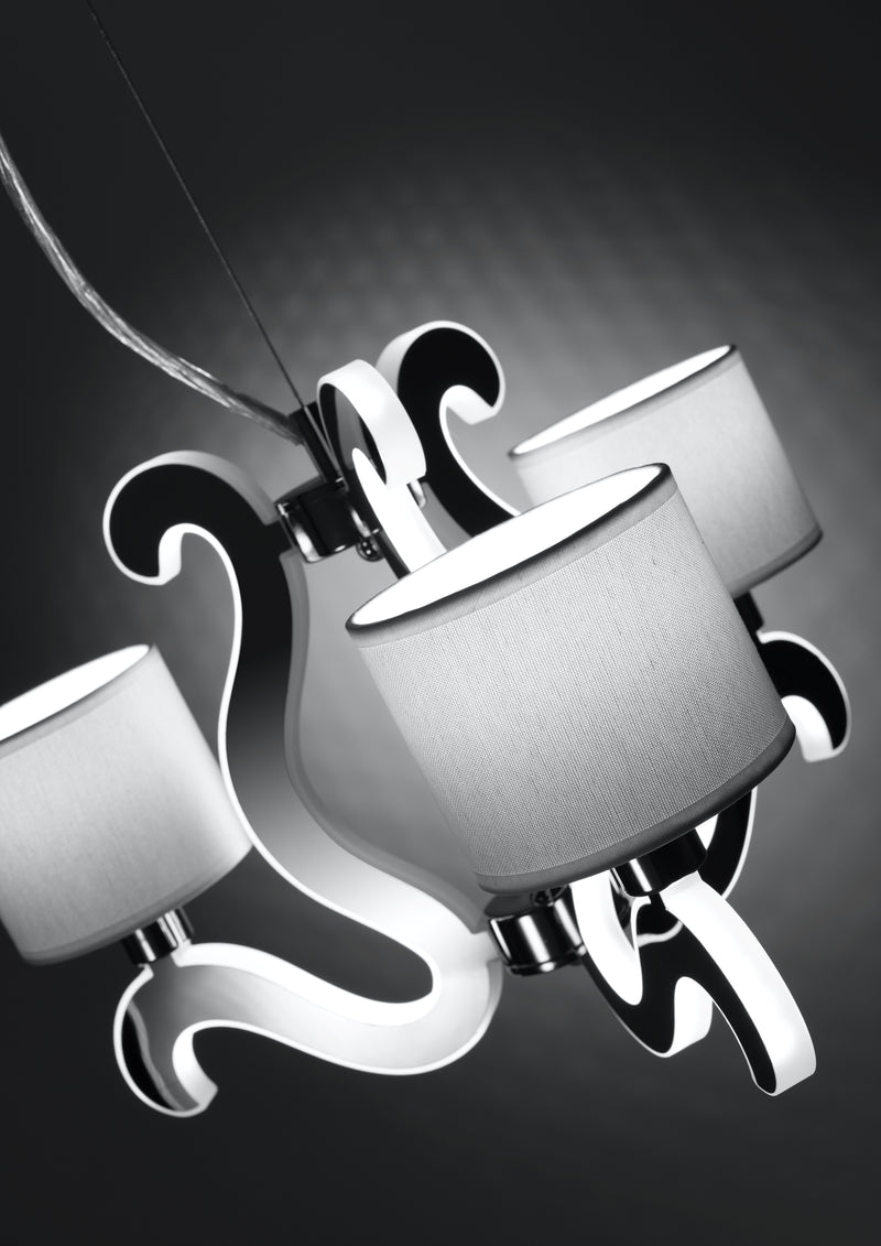 Candellux Ambrosia 3L chandelier E14 H 180cm