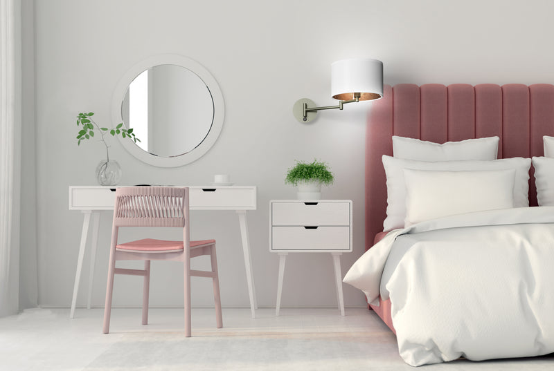 Candellux Alexia 1L swing wall lamp E14 H 24cm