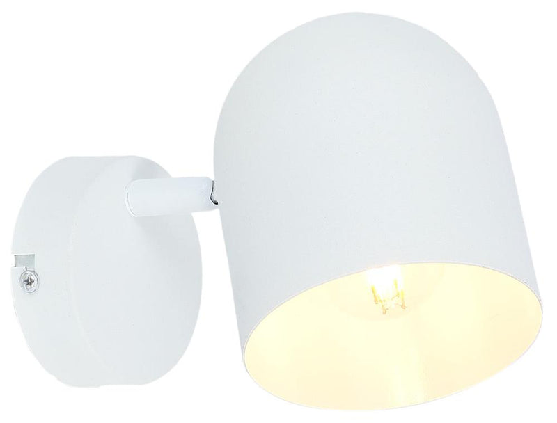 Candellux Azuro 1L wall sconce lamp E27 H 12cm