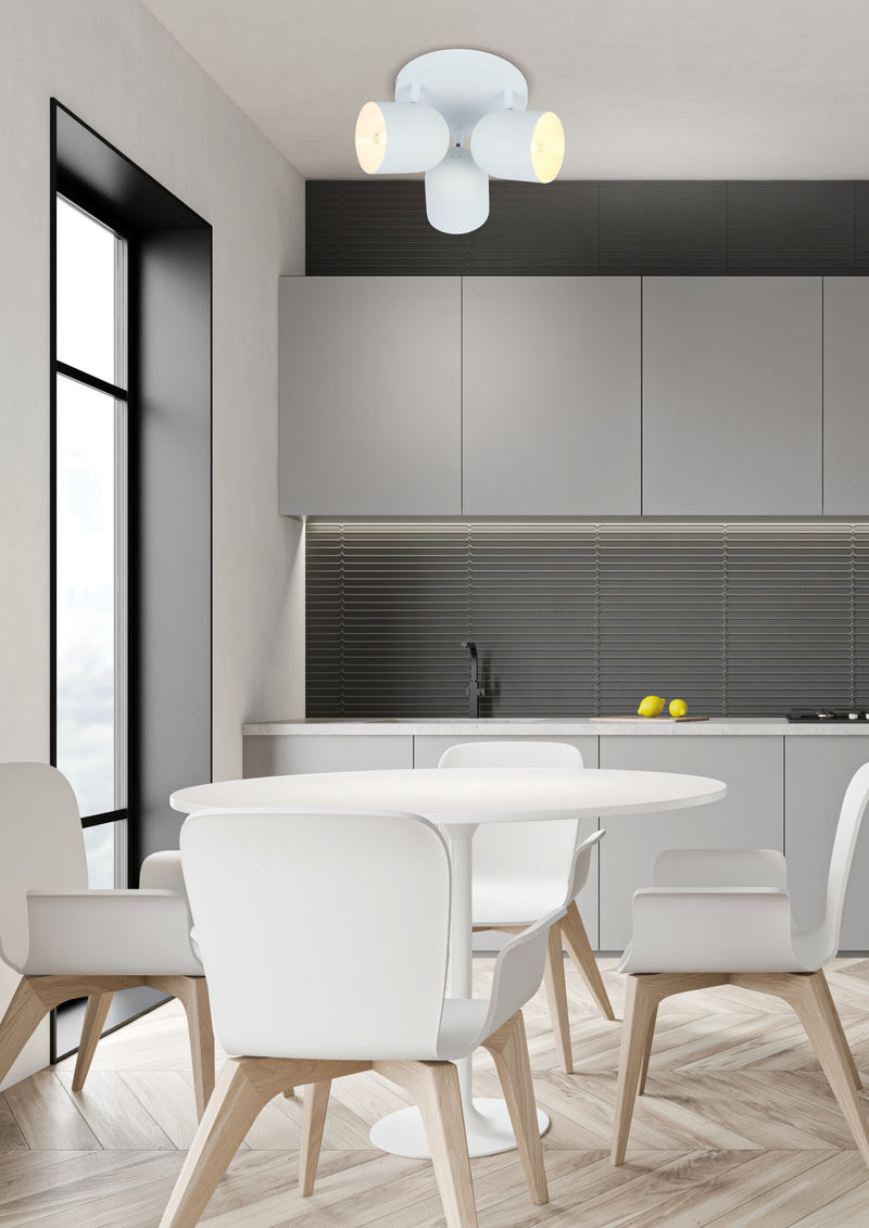 Candellux Azuro 3L ceiling lamp E27 D 32cm