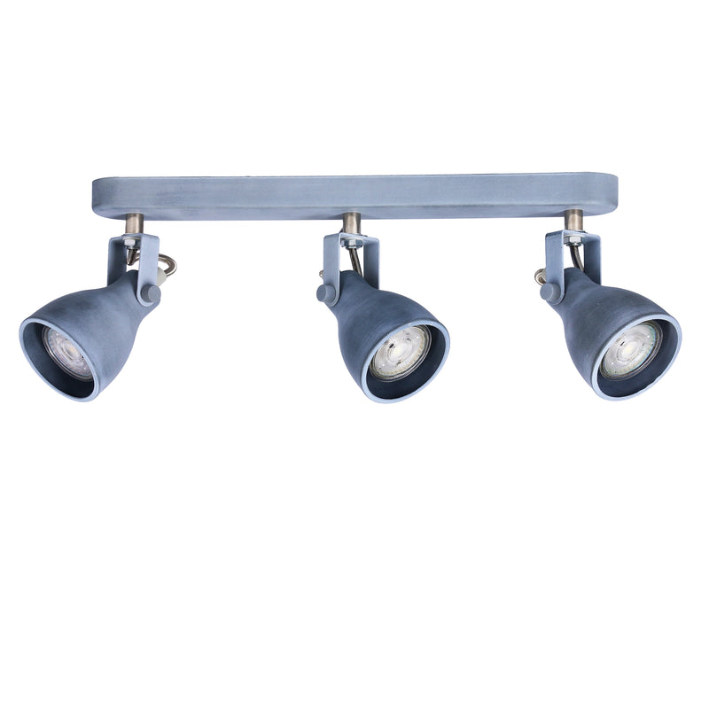 Candellux Ash 3L ceiling spotlights GU10 H 15cm