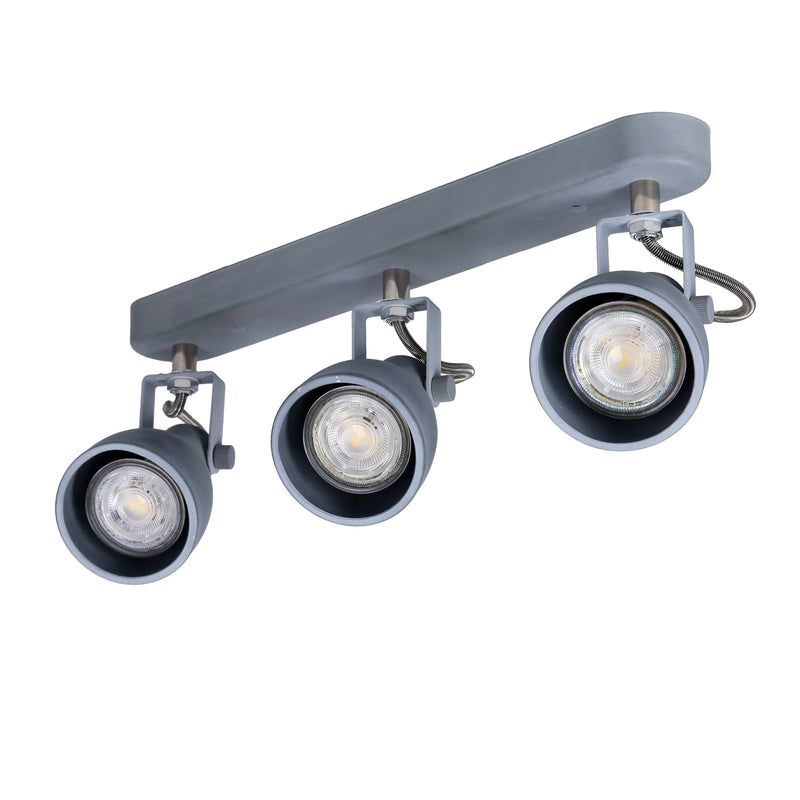 Candellux Ash 3L ceiling spotlights GU10 W 46cm