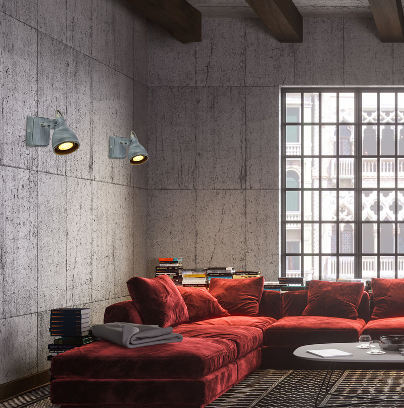 Candellux Ash 1L wall sconce lamp GU10 H 11cm