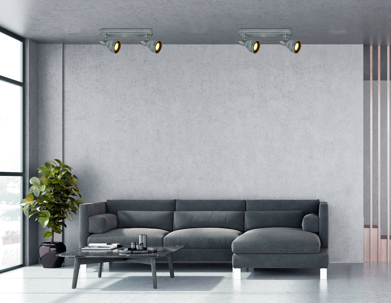 Candellux Ash 2L ceiling spotlights GU10 H 11cm