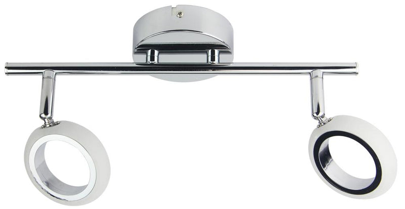 Candellux Aurelion 2L monorail lamp H 16cm