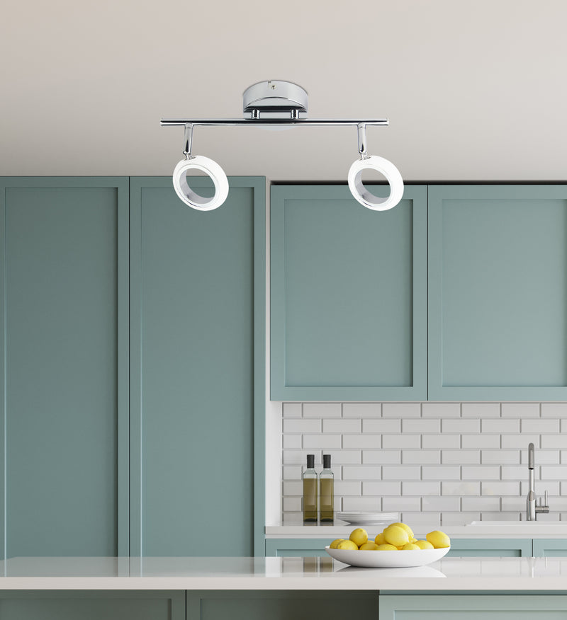 Candellux Aurelion 2L monorail lamp W 38cm