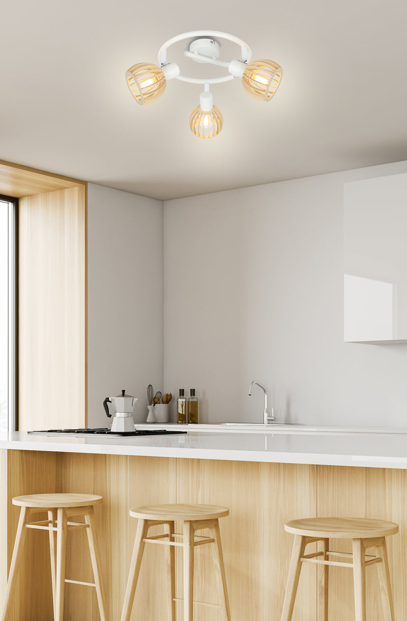 Candellux Atarri 3L ceiling lamp E14 D 44cm