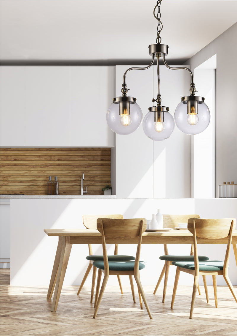 Candellux Ballet 3L chandelier E27 D 45cm