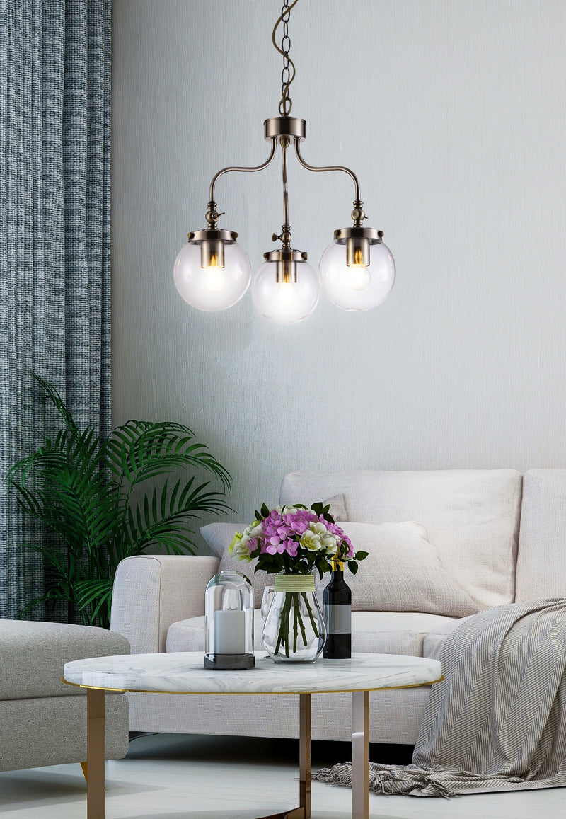 Candellux Ballet 3L chandelier E27 D 45cm