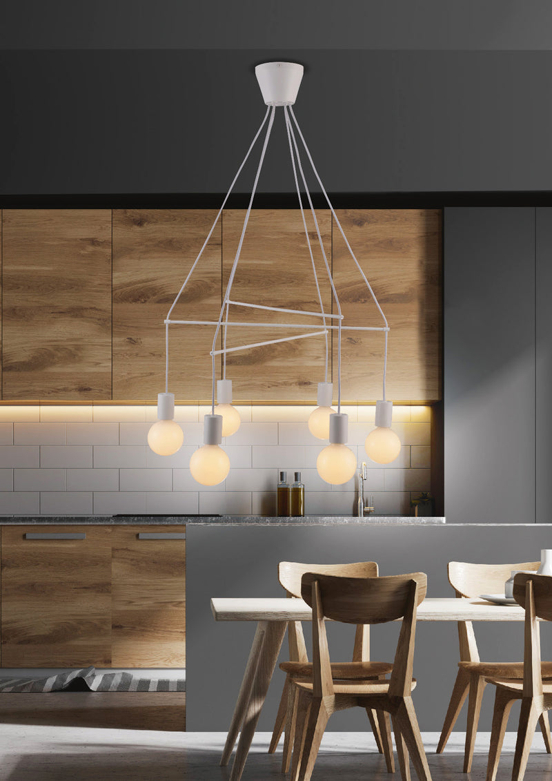 Candellux Alto 6L pendant lamp E27 D 67cm