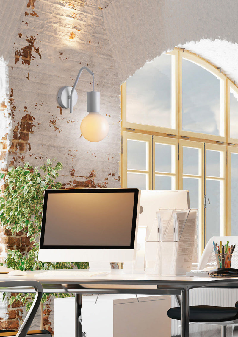 Candellux Basso 1L wall sconce lamp E27 H 19cm