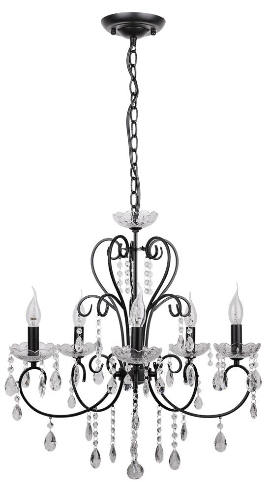 Candellux Aurora 5L chandelier E14 H 100cm