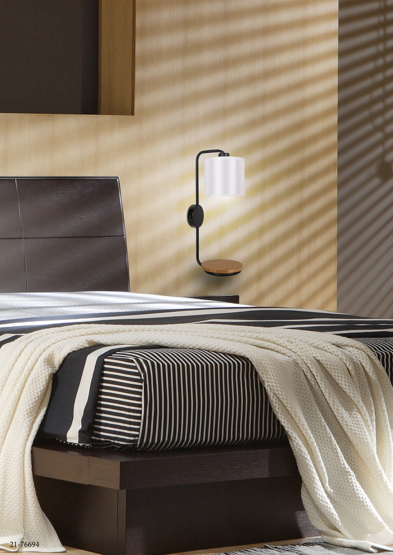 Candellux Alpine 1L wall sconce lamp E14 H 41cm