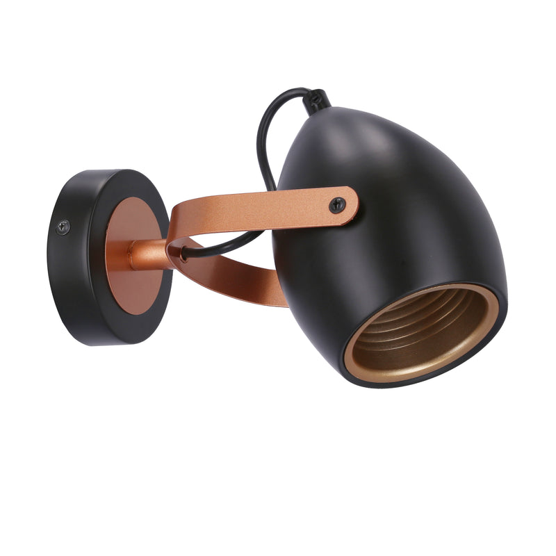 Candellux Anica 1L wall sconce lamp E14 H 16cm