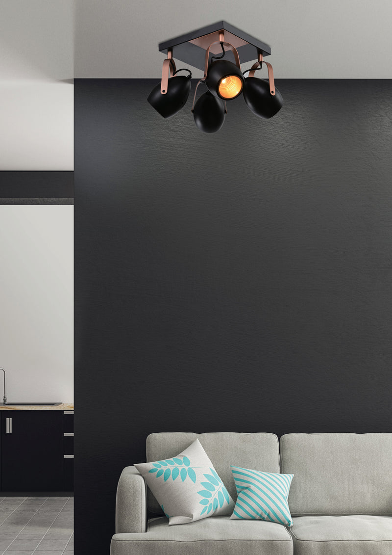 Candellux Anica 4L ceiling lamp E14 H 23cm