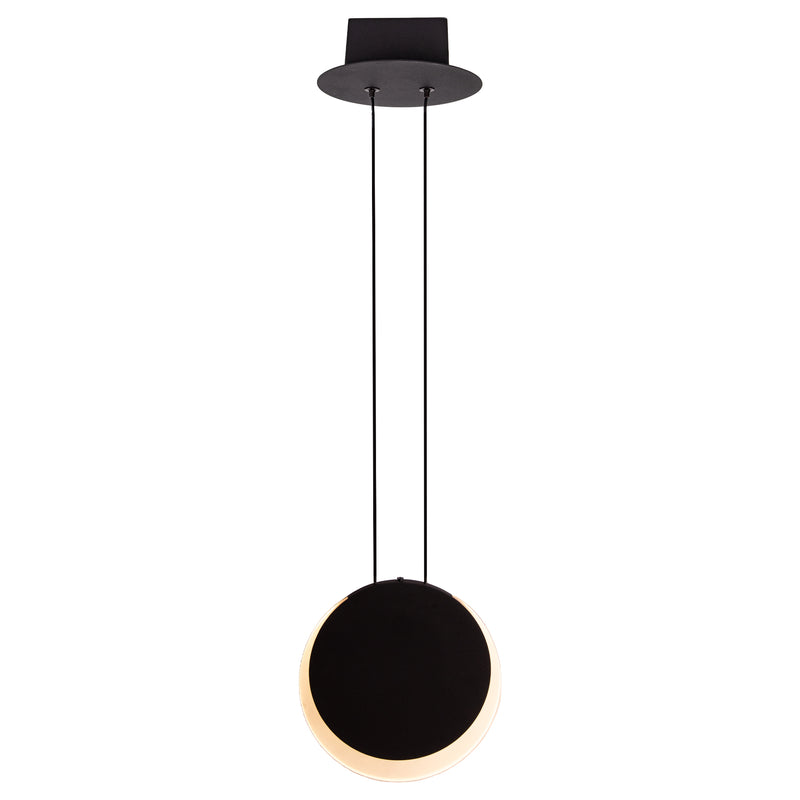 Maxlight Sunset 1L pendant lamp LED black