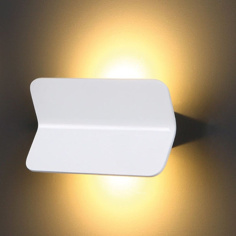 Maxlight Tigra 2L washer sconce wall lamp LED, white, W 20cm