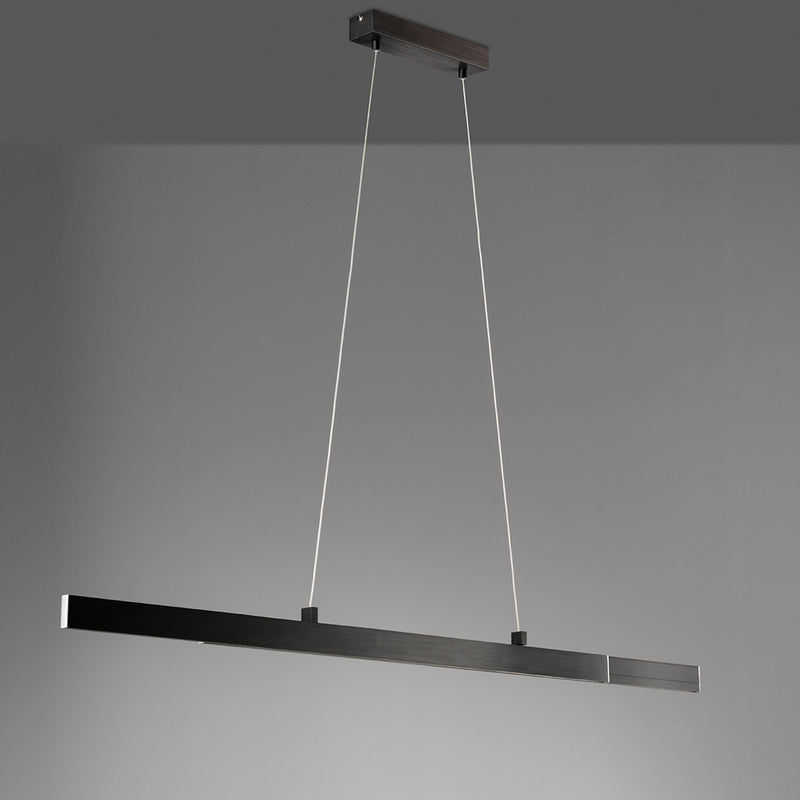 Fischer & Honsel Orell 1L track lighting ceiling lamp W 140cm, anthracite LED