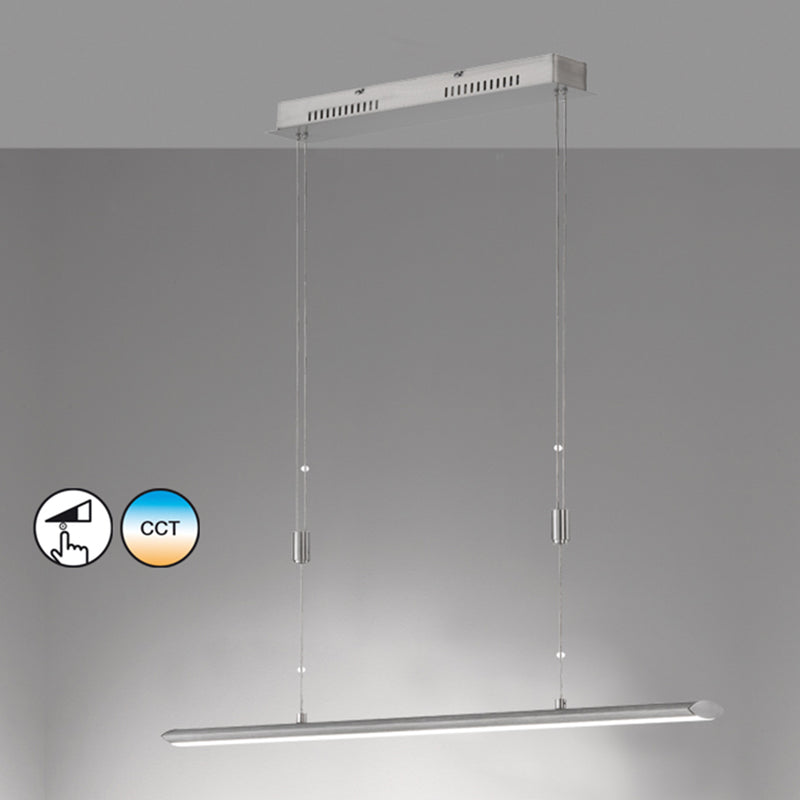 Fischer & Honsel Beat TW 1L track lighting ceiling lamp, W 85cm aluminum LED