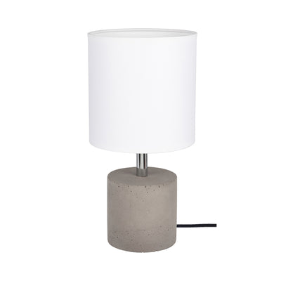 Strong Round Table Lamp 1xE27 Max.25W Gray/Black/White