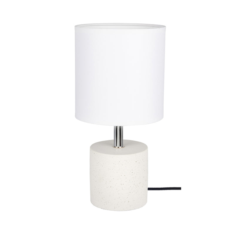 Strong Round Table Lamp 1xE27 Max.25W White/Black/White