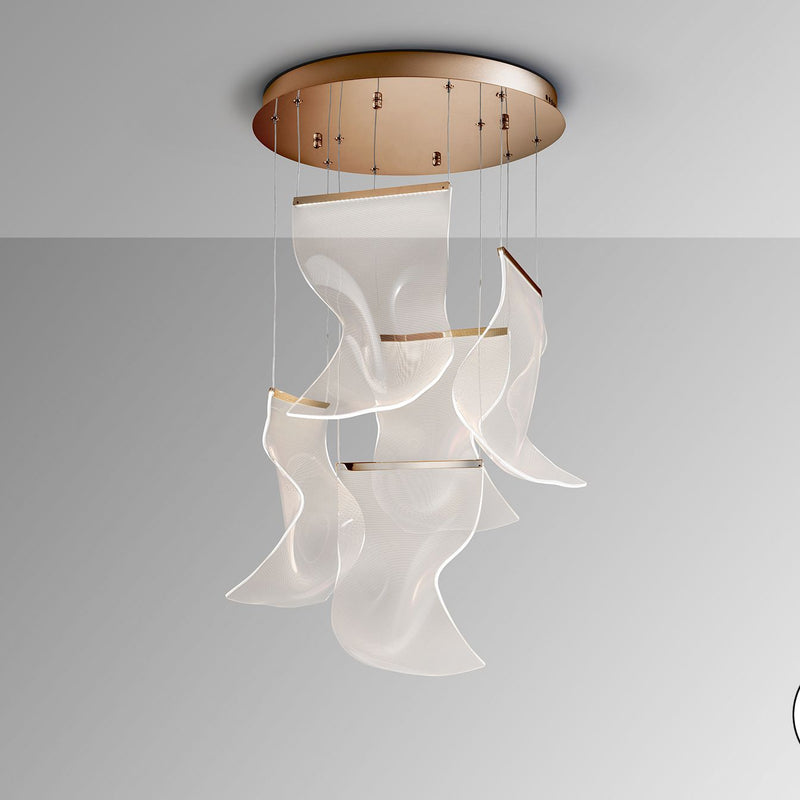 Schuller Velos 5L pendant lamp D 50cm