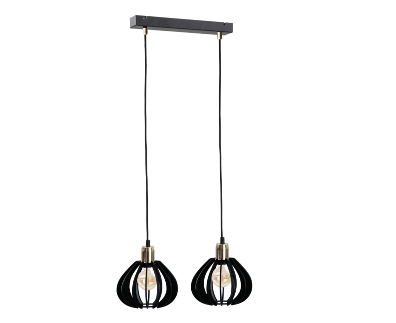 Keter Lighting Gemma 2L monorail ceiling lamp E27 H 120.0cm