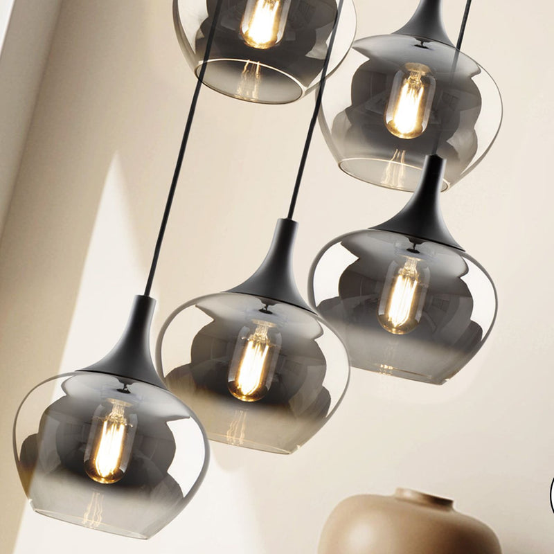 Schuller Opaz 5L pendant lamp E27 D 48cm