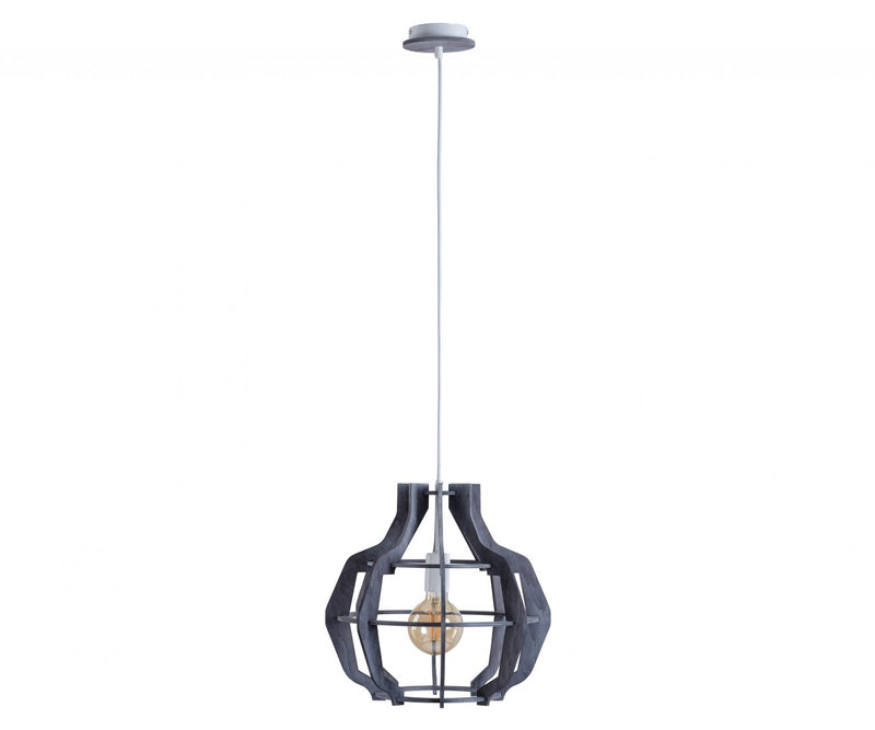 Keter Lighting Bento 1L pendant lamp E27 H 130.0cm