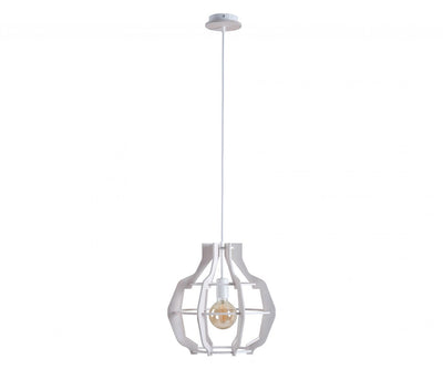 Keter Lighting Bento 1L pendant lamp E27 H 130.0cm