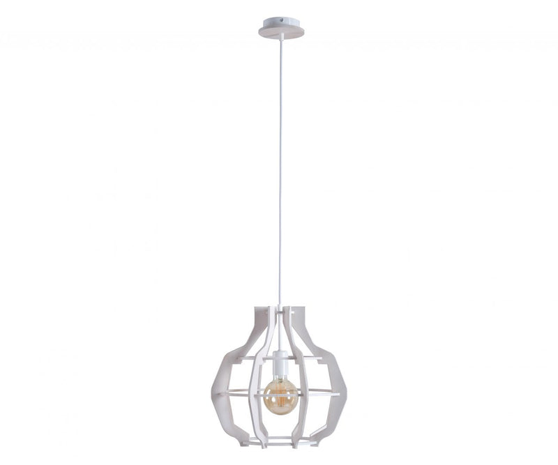 Keter Lighting Bento 1L pendant lamp E27 H 130.0cm